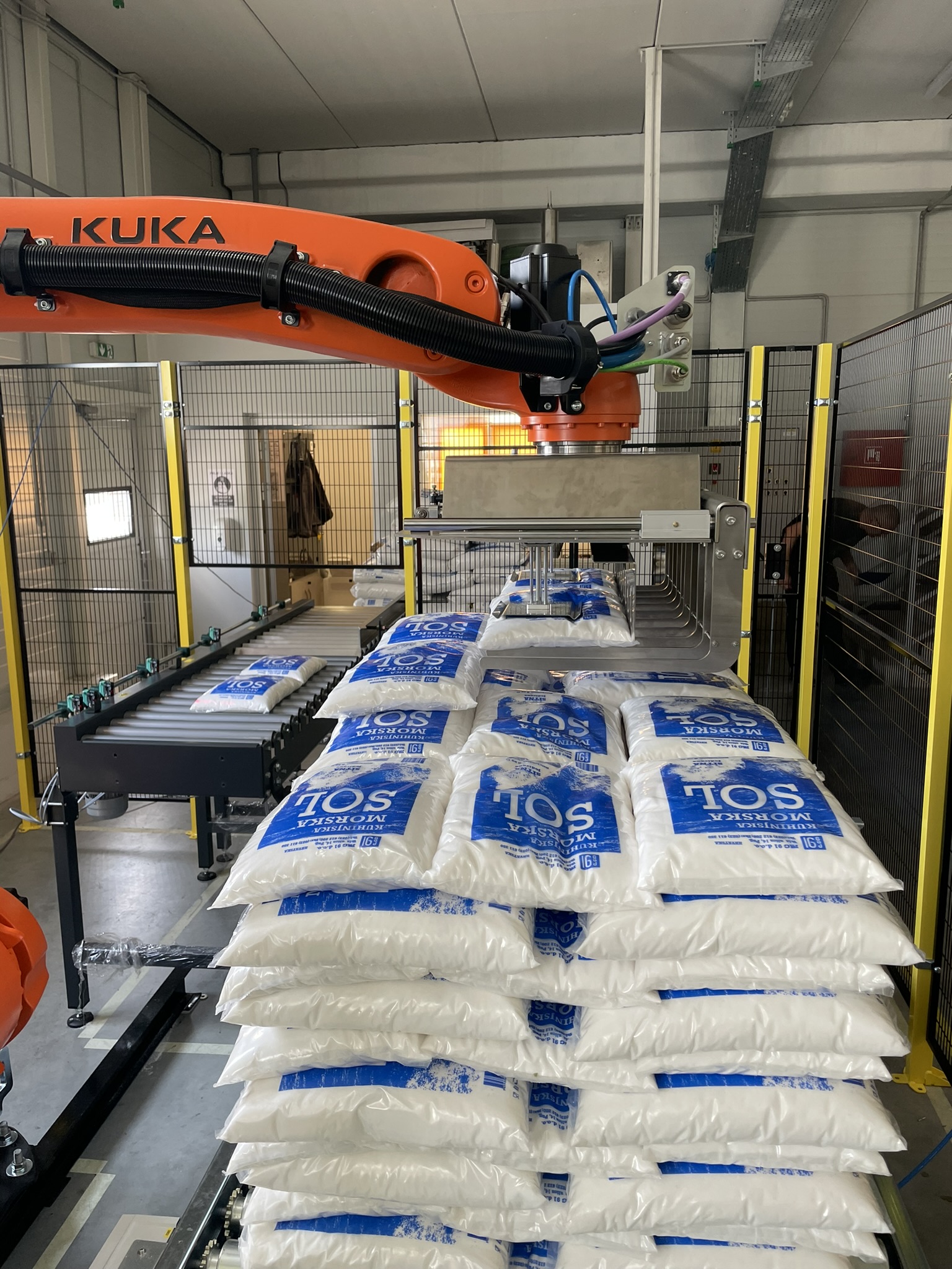 Finished pallet ready for shipment